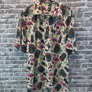 Tattoo‎ Golf
ALOHA Collection Flamingo and Pineapple Shirt